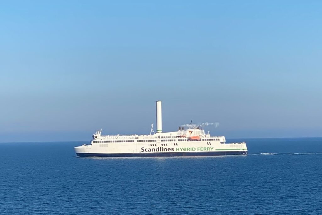 Die Fähre von Rostock nach Dänemark