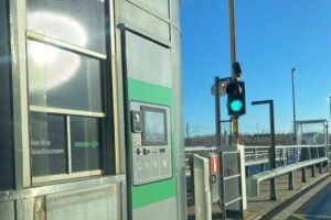 Fahrkartenschalter an der Öresundbrücke (2)