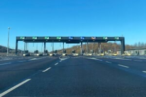 Mautstellen an der Öresundbrücke