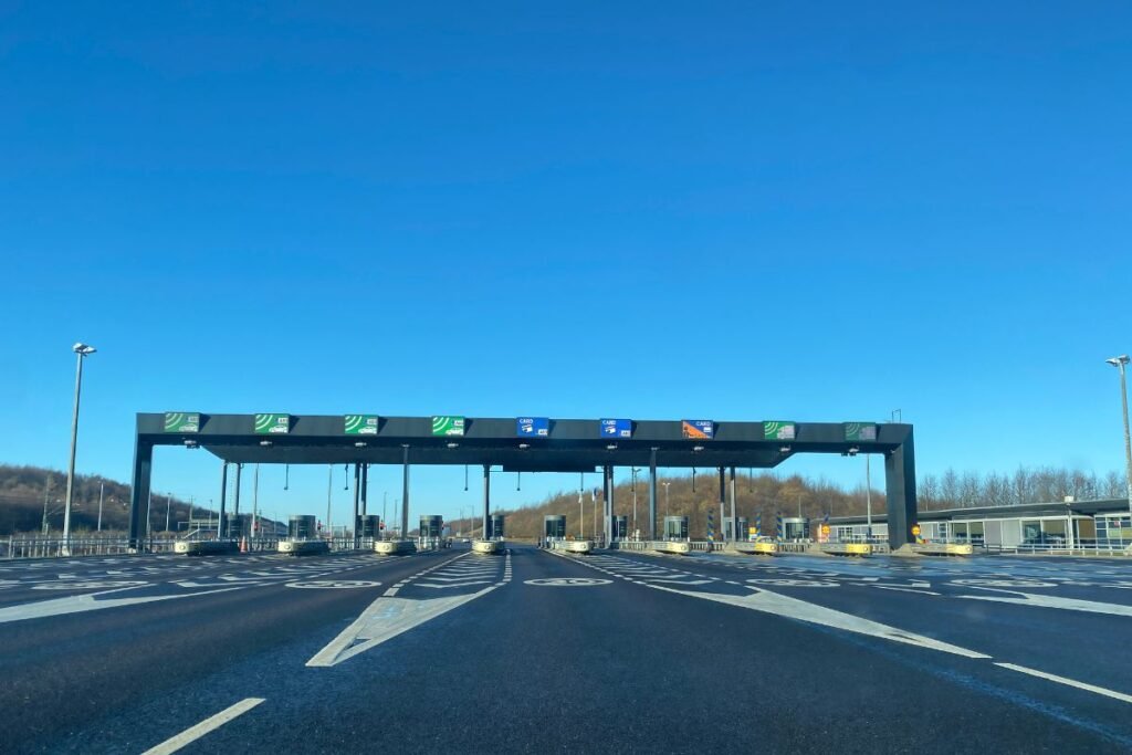 Mautstellen der Öresundbrücke