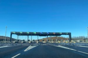 Mautstellen der Öresundbrücke