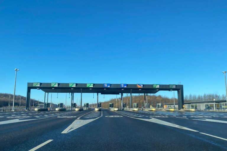 Mautstellen der Öresundbrücke