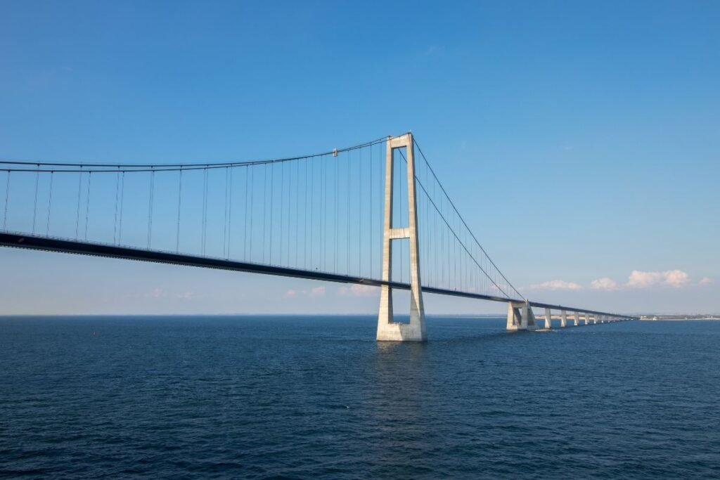 die große Belt-Brücke