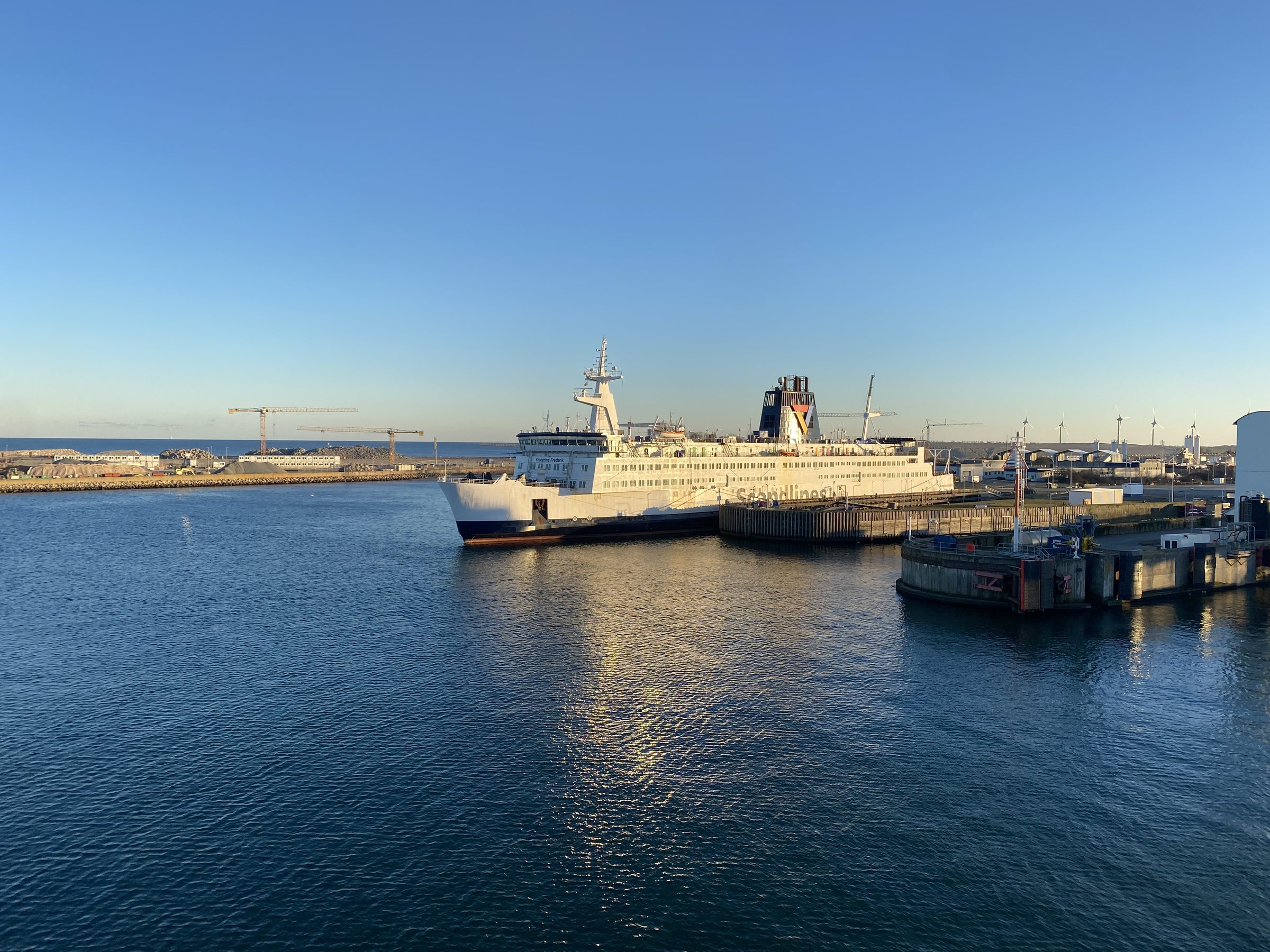 Scandlines-Fähre am Anleger der Strecke Rødby-Puttgarden